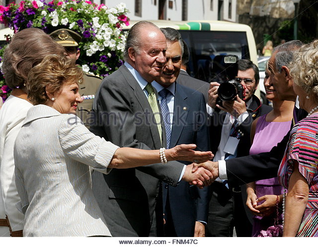 Delegation of Juan Carlos and Sofia (kings of Spain)